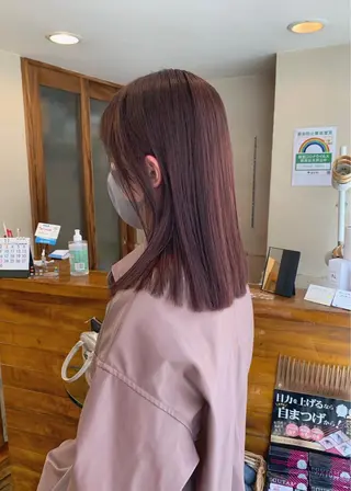 ミディアム カラー 矢野 晃平のヘアスタイル