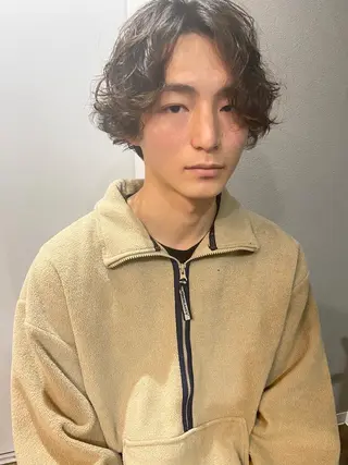 ミディアム メンズ moanin モーニンのヘアスタイル
