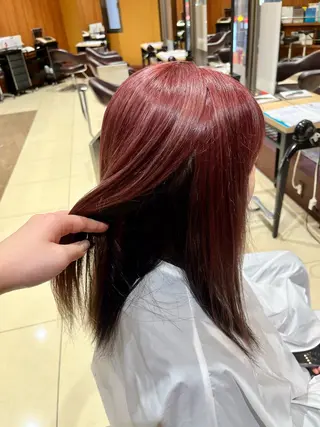 カラー ハイトーンカラー🎀 はなえのヘアスタイル