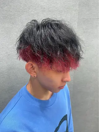 カラー メンズ HAREru. モデル募集【戸塚】のヘアスタイル