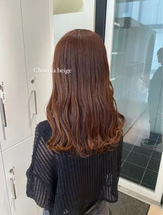セミロング Parve Mix /頓宮 稚愛🤍のヘアスタイル