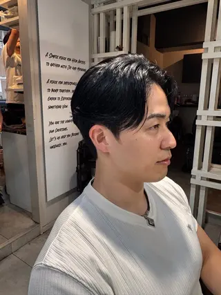ミディアム パーマ メンズ 似合う髪型が 分からない方へのヘアスタイル