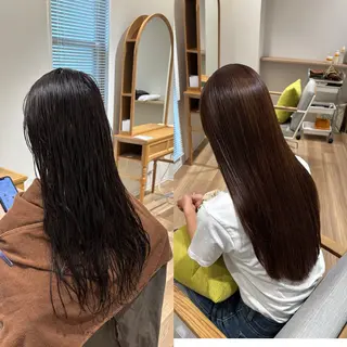ロング RINNO🌷透明感 カラー/髪質改善のヘアスタイル