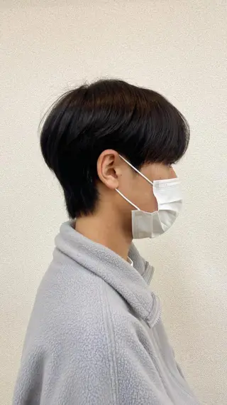 パーマ メンズ もりたみかこ 美容師お休み中のヘアスタイル