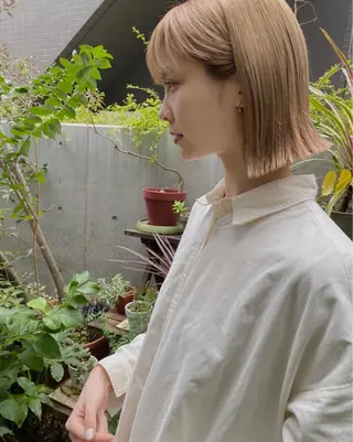 ミディアム Moca 〰️のヘアスタイル