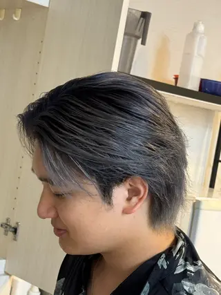 ショート カラー メンズ 二本木 秀成のヘアスタイル