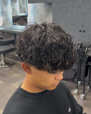 パーマ メンズ 【横浜メンズ 特化美容師】昇陽のヘアスタイル