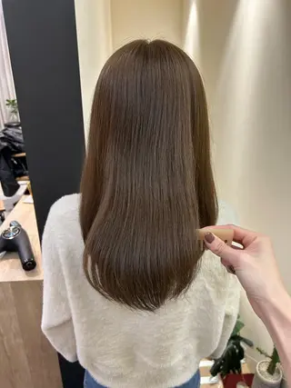 ロング カラー hubhair レイヤー/透明感のヘアスタイル