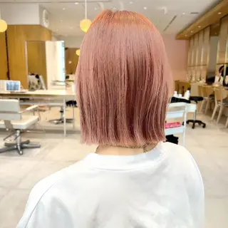 ミディアム カラー レイヤー専門家 ダブルカラー修のヘアスタイル