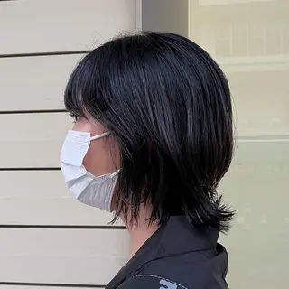 ショート ミヤワキ モモコのヘアスタイル