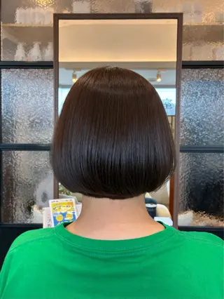 ショート カラー ボブ/ミディアム/ maikaのヘアスタイル