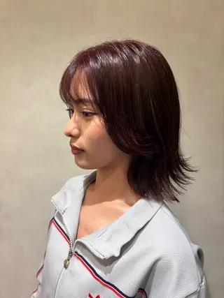 ミディアム 空閑 永知のヘアスタイル