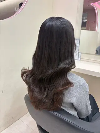 ロング 💕мei 透明感カラー💕のヘアスタイル