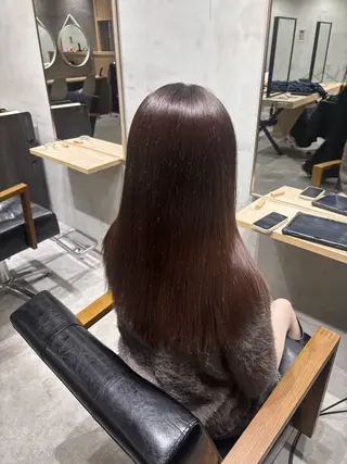 ロング 川口 夏歩のヘアスタイル