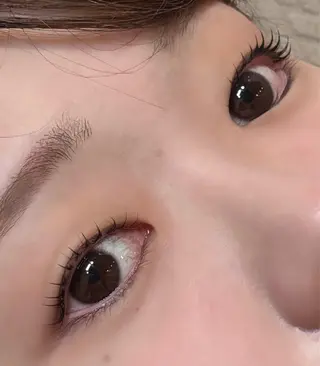 マツエク・マツパ 韓国・束感まつげ🌿 大野 菜月の眉毛・アイブロウイメージ