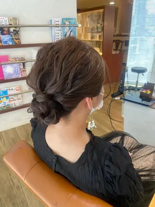 ヘアアレンジ 川本 あゆのヘアスタイル