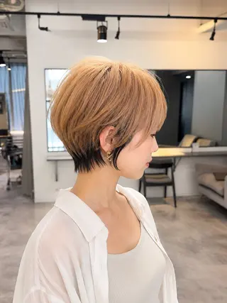 ショート 久保 佳乃のヘアスタイル