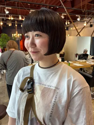 ショート 小日向 沙織のヘアスタイル