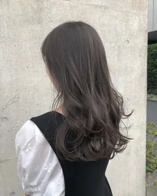 ロング カラー フレンチボブパーマ Yuukiのヘアスタイル