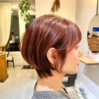 ショート nove hair &spaのヘアスタイル