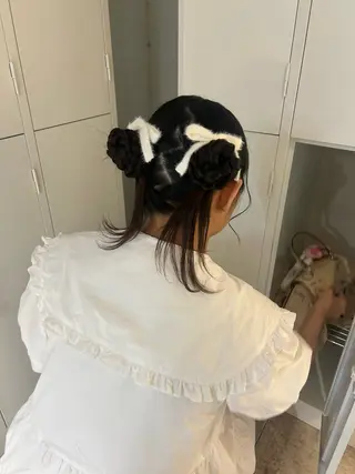 ロング Ogane Mikotoのヘアスタイル