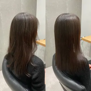 ミディアム 髪質改善ヘアケア 艶髪特化/上田のヘアスタイル