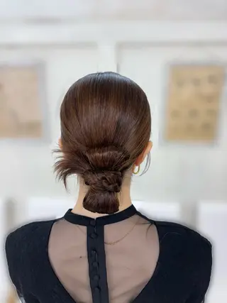 ヘアアレンジ 長岡 有里のヘアスタイル