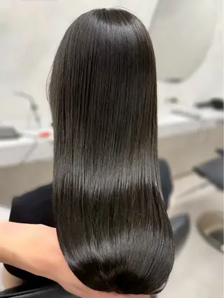 ロング 田渊 日菜のヘアスタイル