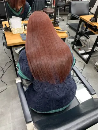 ロング 抜け感ダブルカラー miyukiのヘアスタイル