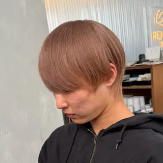 カラー メンズ 鈴木　楓太/眉毛 メンズワンカラー⭐️のヘアスタイル