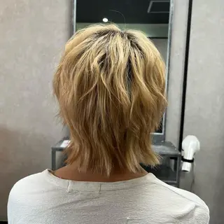 ショート メンズ 😈派手髪/ 地雷系 / KALIN😈のヘアスタイル
