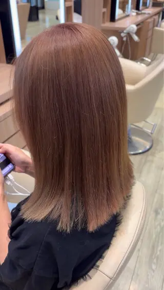 ミディアム 能登 彩穂のヘアスタイル