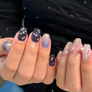 ネイル amuse ニュアンス/個性派のネイルデザイン