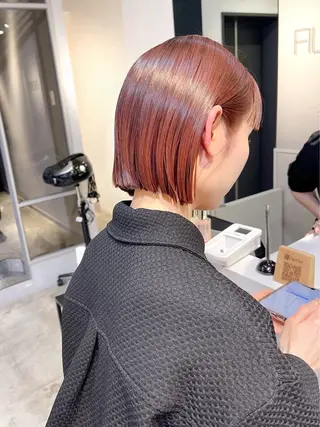 カラー 峠田 知里のヘアスタイル
