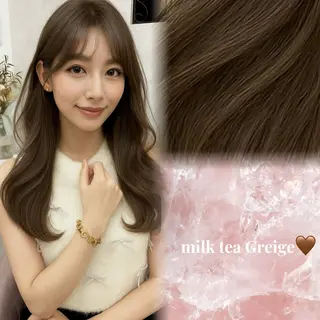 ロング カラー 艶髪🇰🇷髪質改善 🎀ikuno🎀のヘアスタイル