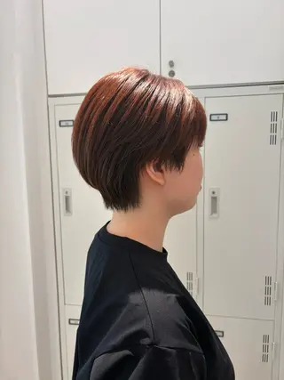 ショート 【レイヤー艶カラー】 🎀moka🎀のヘアスタイル