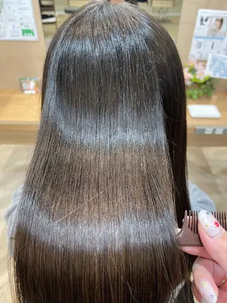 ロング カラー Hairate坂戸 キシダのヘアスタイル