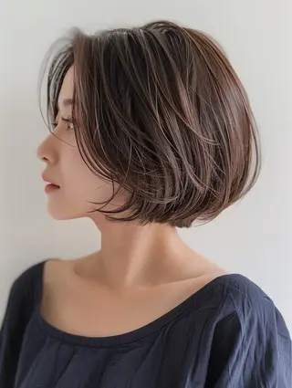ショート ✨韓国風ブリーチ✨ 髪質改善✨ミヤタのヘアスタイル