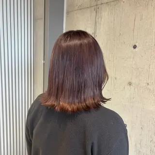 ミディアム カラー 🌞透明感ブリーチ ×レイヤー🌴リオのヘアスタイル