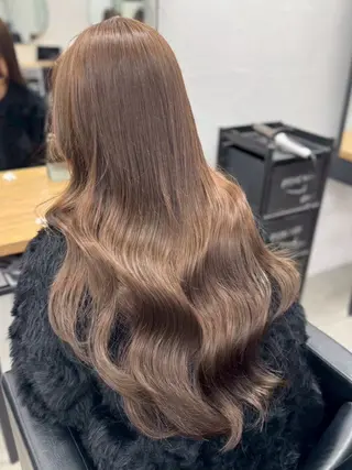 ロング カラー マナ /透明感カラー🩰のヘアスタイル