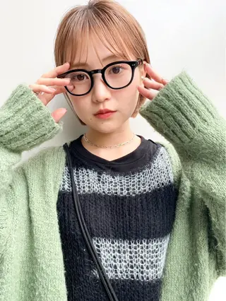 ミディアム カラー ayaka 🍀のヘアスタイル