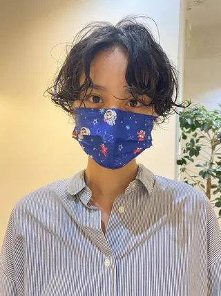 ショート パーマ FILMS/sari /似合わせカットのヘアスタイル