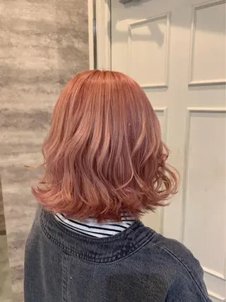 ミディアム カラー 🫟Blanco🫟 Color&Careのヘアスタイル