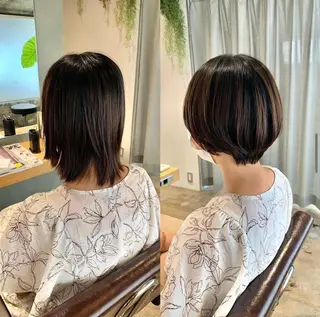 ショート ヘアアレンジ 七原 海夕のヘアスタイル
