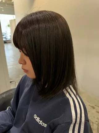 ミディアム カラー ROSTAR セイゴのヘアスタイル