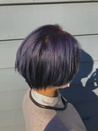 ショート 佐藤 悠生 メンズパーマ.カットのヘアスタイル
