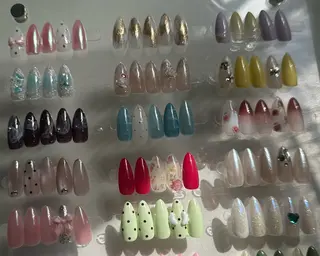 ネイル Nail_ SkyBlue_Jのネイルデザイン