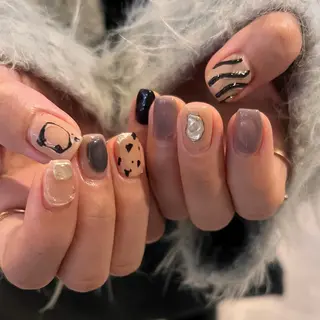 ネイル 《ニュアンスネイル》 risaのネイルデザイン
