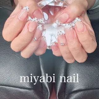 ネイル miyabi nail 桂川駅近くのネイルデザイン