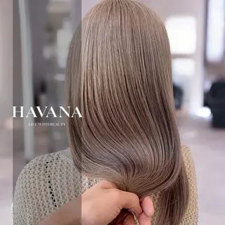 セミロング ill HAVANA 【レイヤー/韓国】のヘアスタイル